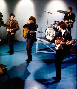 "Impresión fotográfica de The Beatles de 14 x 11" - Imagen 1 de 1