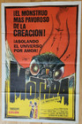 Mothra 1962 original 1-sheet movie poster Spanish Toho Godzilla
