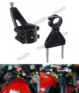 Steering Stabilizer Damper Bracket Black For 2001-2007 HONDA CBR 600 F4i PC35 - Picture 1 of 10
