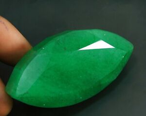 311  CT Natural Beautiful Marquise Cut Colombian Green Emerald Loose Gemstone R