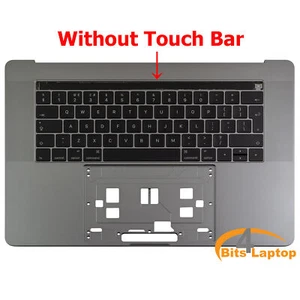 Für Apple MacBook Pro 15" A1707 graue Topcase UK Tastatur Handauflage - Bild 1 von 3