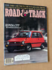 Road & Track Magazine Honda City Porsche 944 May 1982 M203