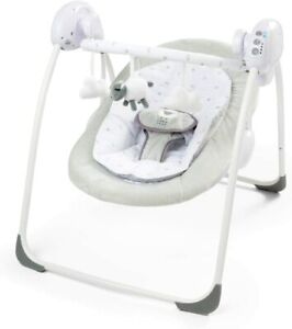 LADIDA Baby Bouncer Little Grey Lamb First Swing Soothing Music and Toys 079 UK 