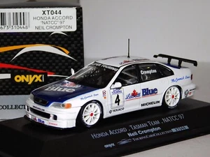 HONDA ACCORD #4 N. TEAM TASMAN NATCC 1997 ONYX XT044 1:43 - Picture 1 of 1