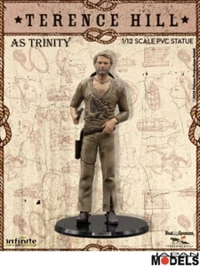 TERENCE HILL AS TRINITY - Trinità Infinite Statue 1/12 Pvc Statua 15X8X8 cm - Imagen 1 de 7