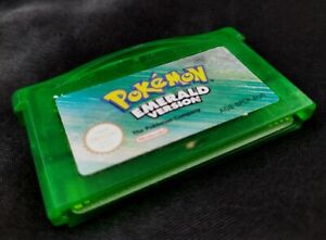 Pokemon Emerald Version Gameboy Advance PAL Cartridge Only - LIKE NEW - AGB-002
