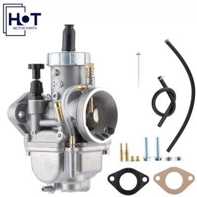 Racing PE 28mm Carburetor Fits YAMAHA YZ80 1974-2001 YZ85 2002-2022 Carb - Image 1 of 4