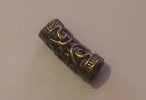 1 X 6-6.9mm Beard/Hair Beads Bronze Style Norse viking Dreadlock Bead - Picture 1 of 1