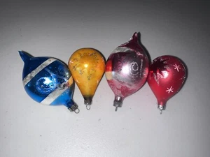 4 Vintage Christmas Ornaments - Picture 1 of 10