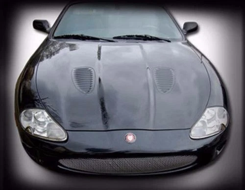 Rejilla de malla estilo OE negra o cromada para Jaguar XK8 XKR 1997-2006 Foto 1 de 1