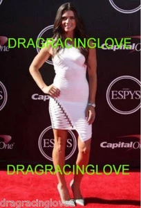 Danica Patrick Race Car Driver SEXY "Beautiful In White" Red Carpet PHOTO! #(2) - Picture 1 of 1