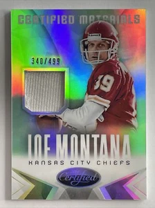 Camiseta deportiva de Joe Montana 2014 con certificación Panini (340/499) - Chiefs de la corte de la NFL - Imagen 1 de 2