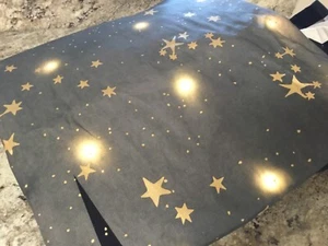 1)pottery Barn Teen Hp Hogwarts Castle Light-Up Blackout Curtain 52x108 - Picture 1 of 6