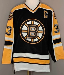 Zdeno Chara Boston Bruins Black & Gold "1995-2006 Throwback" CCM NHL Jersey - Picture 1 of 2