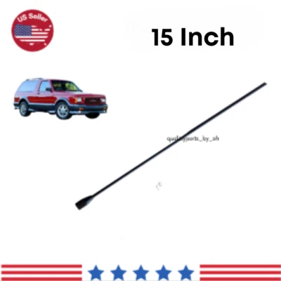 Mástil de repuesto de antena de 15"" radio Am/Fm para GMC Typhoon 1992-1993 Foto 1 de 2