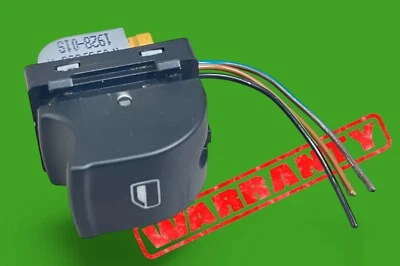 Audi A3 A6 S3 S6 Q7 2007-2015 control eléctrico ventana interruptor botón perilla 4F0959855A Foto 1 de 4