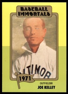 1980 SSPC HOF - 1ST PRINTING - #123 JOE KELLEY BALTIMORE ORIOLES