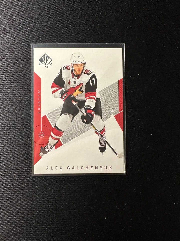2018-19 UD SP Authentic Hobby Alex Galchenyuk #24 NM Hockey Card - Image 1 of 1