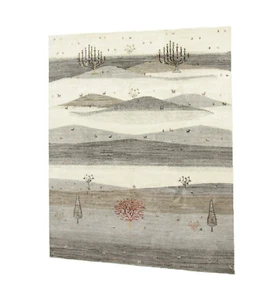Gabbeh Loribaft Alfombras Anudadas a Mano (305 x 240) Oriental Top Estado - Imagen 1 de 10