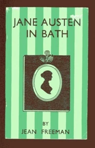 JANE AUSTEN IN BATH Jean Freeman vintage booklet 1976 Jane Austen Society  - Picture 1 of 2