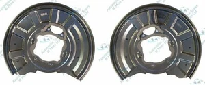 Für Mercedes E-Klasse W212 2x Bremsscheibe hinten Staubschutz Backplate Shields Paar - Bild 1 von 12