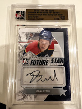 2010-11 ITG Ultimate Memorabilia Future Stars Autographs #16 Dana Tyrell /24