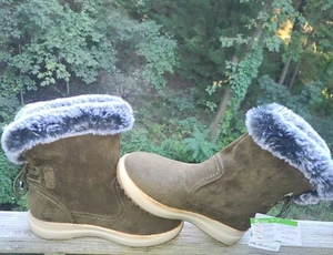 Stivali invernali impermeabili Flexus by Spring Step taglia 7,5 Eur 38 verde oliva - Foto 1 di 10