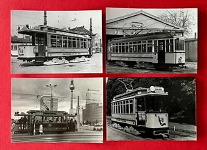 4 fotos BVG BERLIN BVB tranvía estación de tren de Szczecin, Köpenick (159599 - Imagen 1 de 2