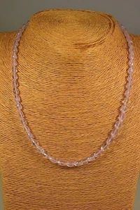 MORGANIT KETTE COLLIER 77,56ct rosa Beryll Edelstein Schmuck Heilstein Halskette - Bild 1 von 8