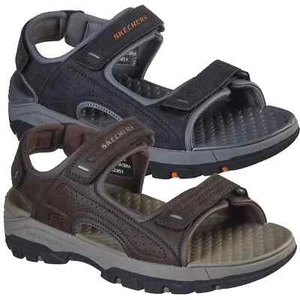MENS SKECHERS RELAXED FIT SANDALS TRESMEN GARO 204105 - Picture 1 of 8