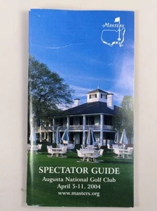 2004 Masters Golf Spectator Guide von Augusta National PGA - Bild 1 von 4