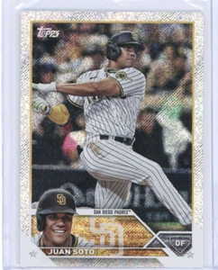 Tarjeta SP Topps Serie 1 2023 patrón plateado lámina 065/608 #1 Juan Soto - Imagen 1 de 4