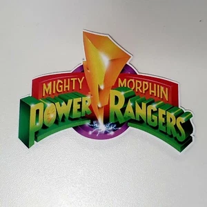 Power Rangers Logo Vinyl Sticker Wall Car Laptop Retro Weatherproof 90s Quality - Picture 1 of 3