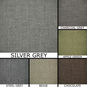 Premium Basket Weave Like Fabric Brushed Woven Chair Upholstery Sofa Cushion - Picture 1 of 14