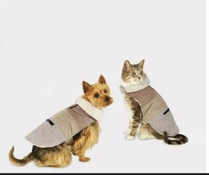 Sherpa Dog and Cat Puffer Vest - Brown - Small - Wondershop™ - Picture 1 of 5