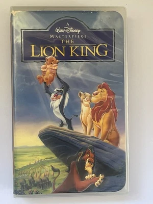 The Lion King (VHS, 1995) Disney Classic VHS Rare 1st Edition Family Cartoon - Image 1 of 4