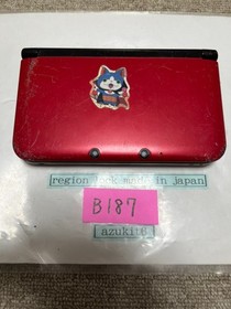 3DS LL XL red  black Japan Nintendo Console Japanese B187