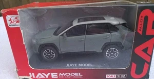 Neuer offener Karton. 1:32 Toyota RAV4 SUV Alu Auto Modell Diecast Metall Offroad Jiaye - Bild 1 von 6