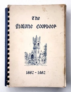 Rare Local Malone New York Franklin County Cookbook 1882-1982 - Foto 1 di 1