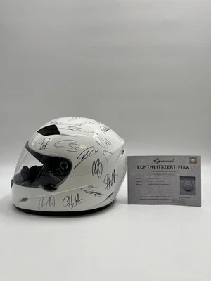 Formel 1 Helm unterschrieben von 24 Fahrern Unterschrift Michael Schumacher - Bild 1 von 4