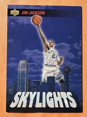 Jim Jackson Skylights 1993-94 Upper Deck Dallas Mavericks 🤠Finales de la NBA Foto 1 de 2
