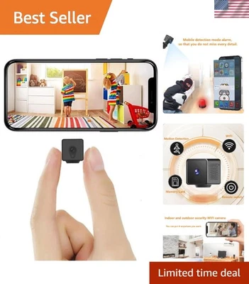 Wireless 4K Security Camera with Motion Detection & Night Vision Capabilities - Image 1 of 4