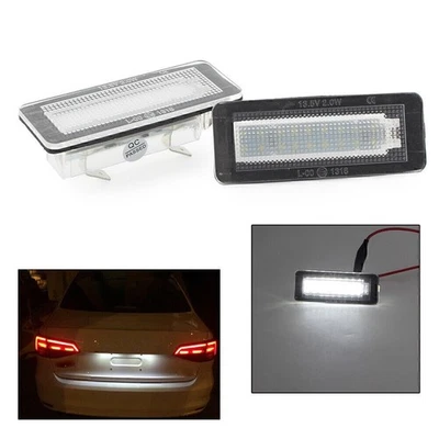 6500k Luz LED Luz Matrícula Benz Smart Fortwo Coupé Cabrio 450 451 - Imagen 1 de 4