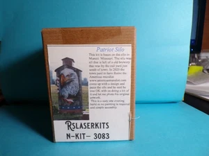 N  SCALE  PATRIOT SILO MINOT MISSOURI   # 3083  by RS LASER - Picture 1 of 1