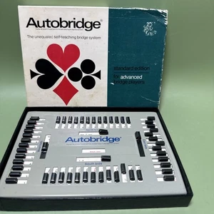 Vintage Autobridge Game Self Teaching Bridge System Parker Brothers - Picture 1 of 6