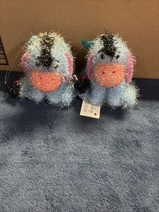 Juego de dos adornos Disney Tinsel Eeyore - Imagen 1 de 11