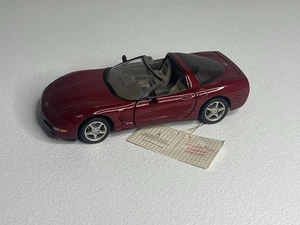 Franklin Mint Corvette Coupe 50th Anniversary Limited Edition With Tag, No Box - Picture 1 of 11
