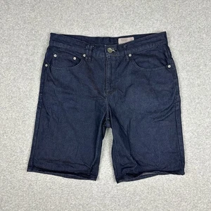 Silent Theory The Ramble Mens Denim Shorts Size 31 Relaxed Dark Blue Street Wear - Bild 1 von 10