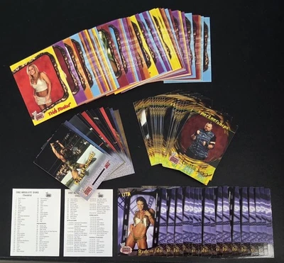 2002 Fleer WWE Absolute Divas Complete Set - 100 Cards - Keibler / Stratus - WWF - Image 1 of 4