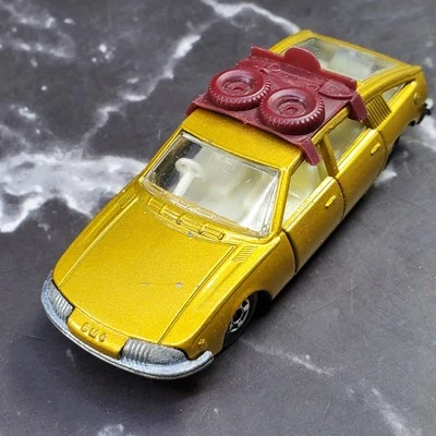 MATCHBOX Superfast Gold BMC 1800 Pininfarina No. 56 W/ Maroon Roof Rack - Image 1 of 4